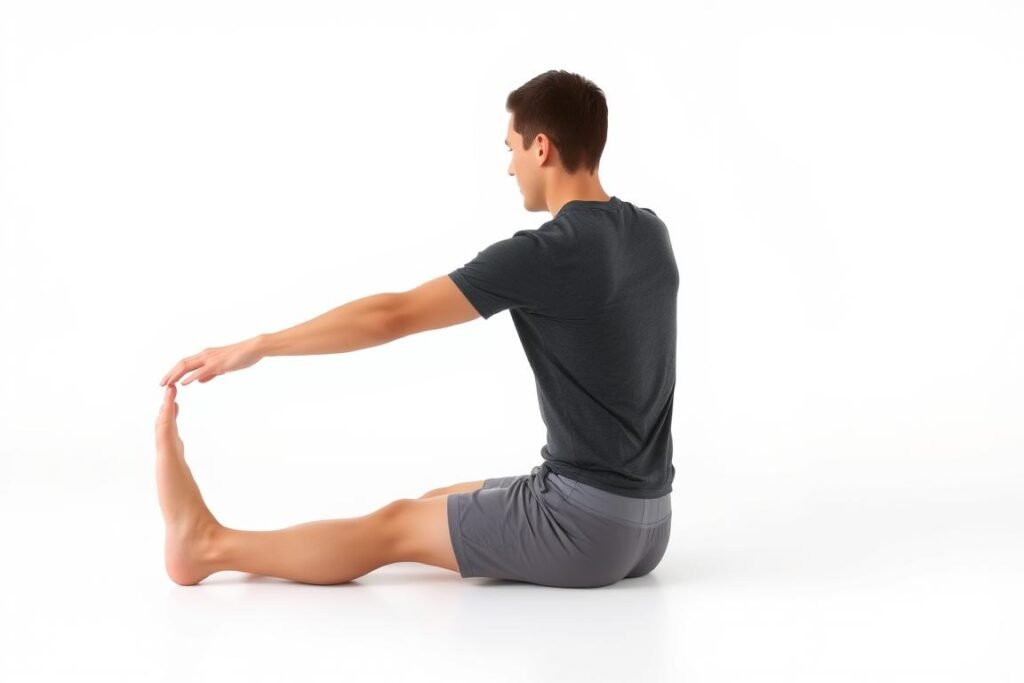 Teknik hamstring stretch atau peregangan otot paha belakang setelah olahraga Teknik hamstring stretch atau peregangan otot paha belakang setelah olahraga